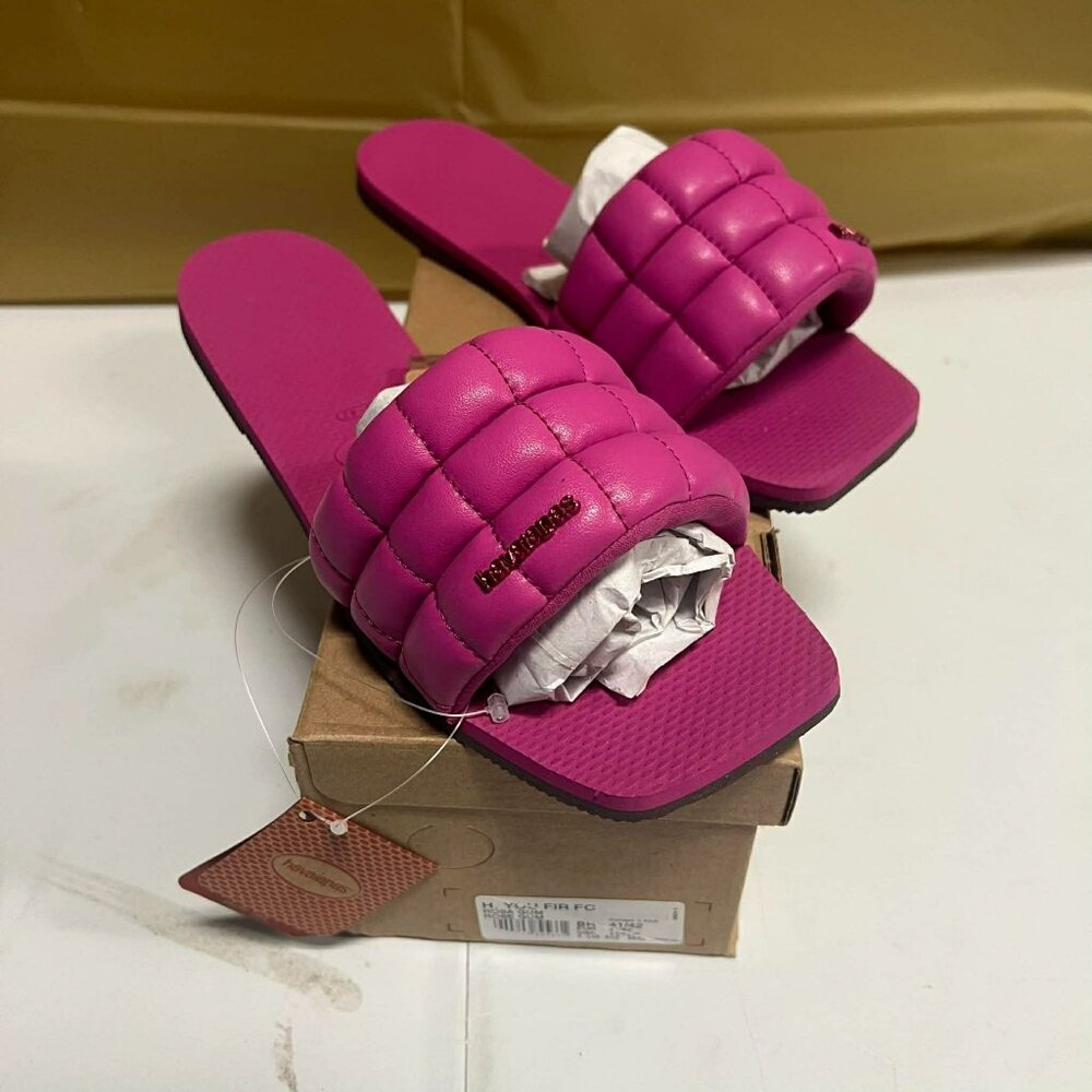 Havaianas You Firenze Sandals Women's Sandals Pink Rose Gum US 12